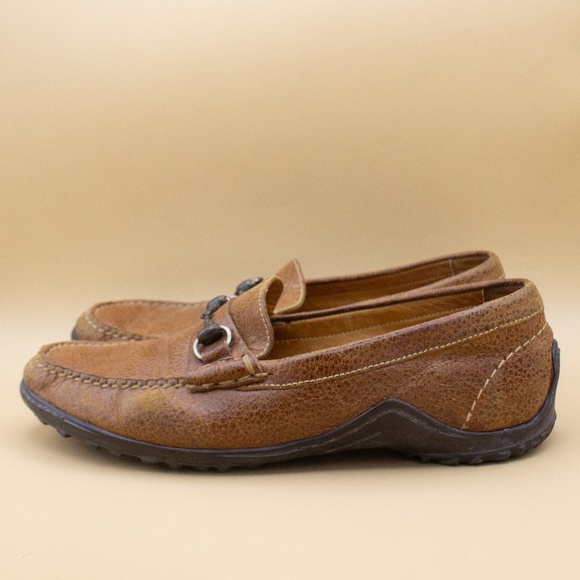 Martin Dingman Bill Horse Bit Loafers Vibram Rubber Soles Men's Size 9.5 - Picture 1 of 8